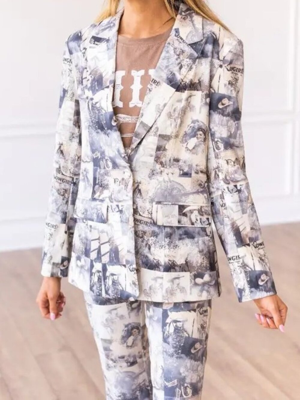 Bronco Belle Boyfriend Blazer